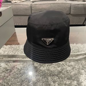 Black Prada hat